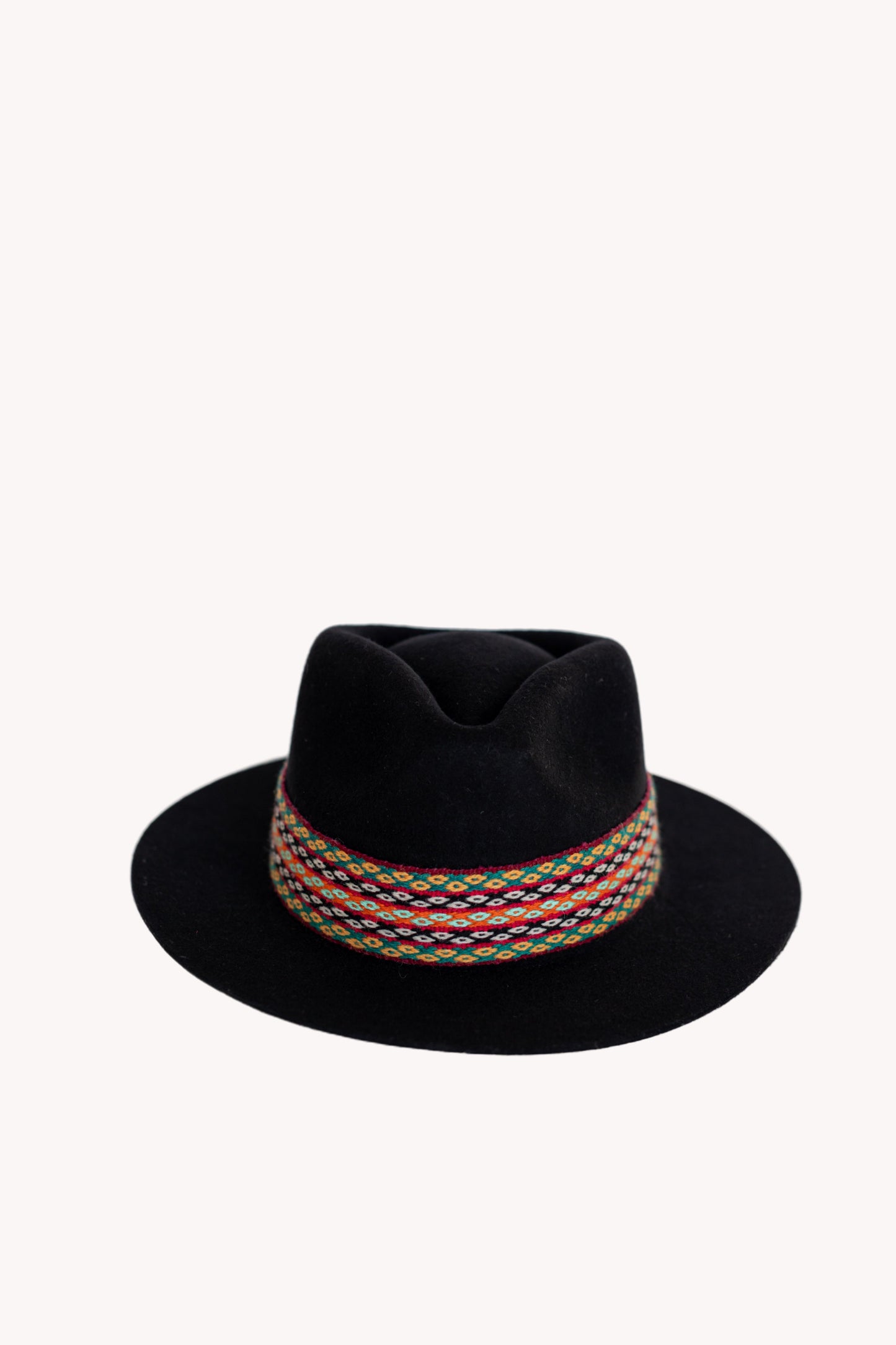 Black Fedora Hat by Andeana Hats