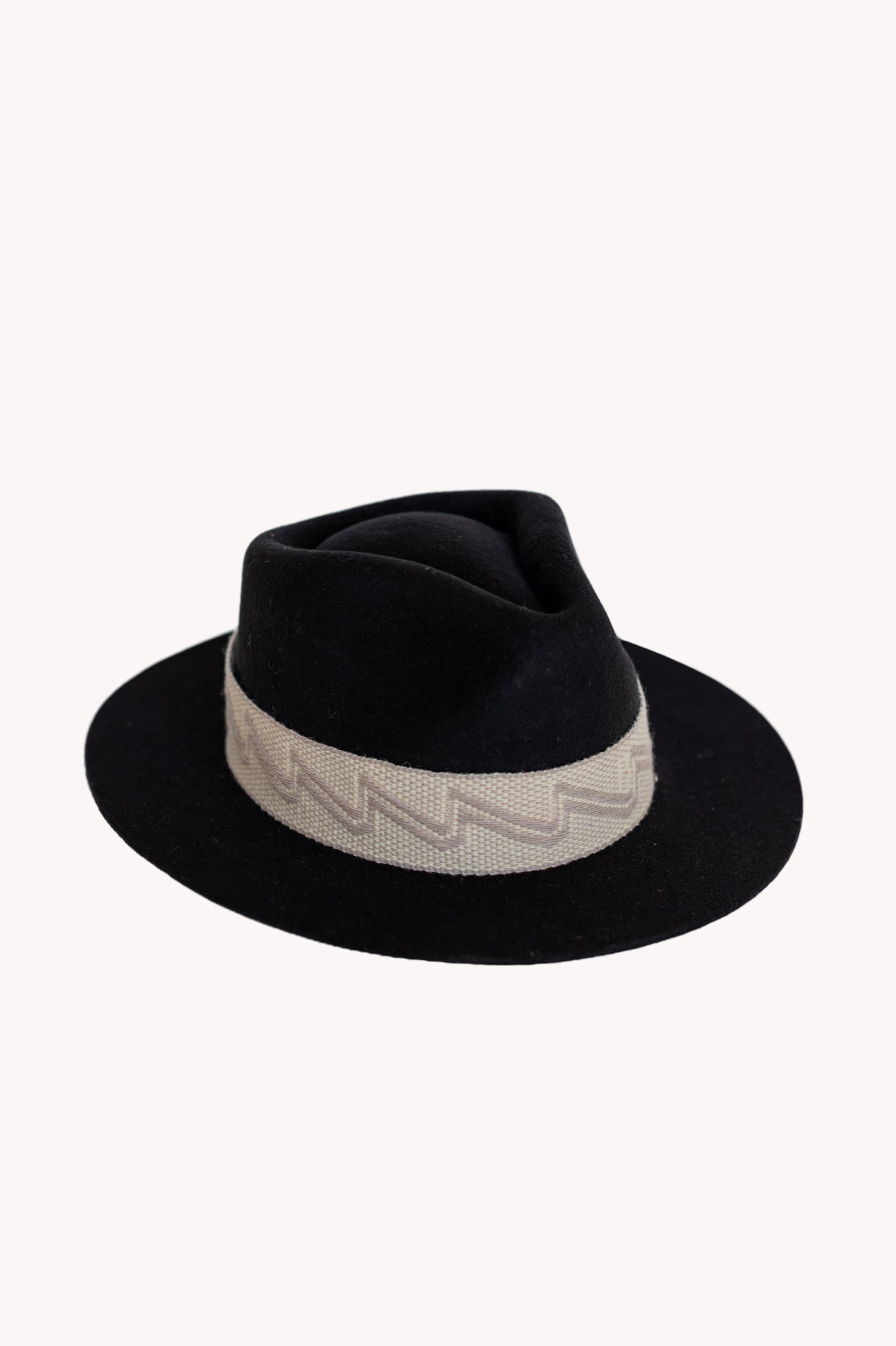 Black Fedora Hat by Andeana Hats