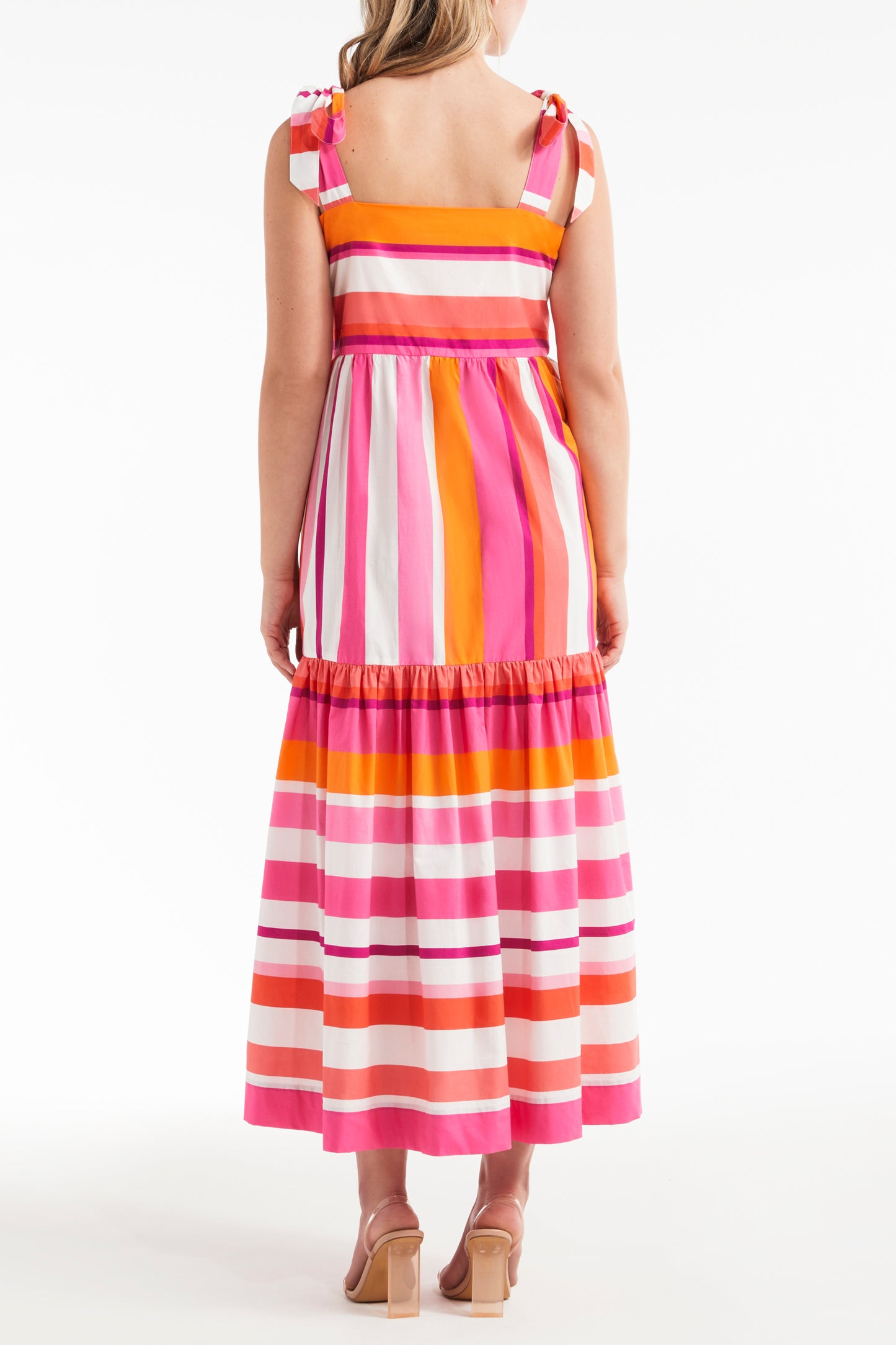 Favorite Bridget Tie Maxi Dress by Hermoza