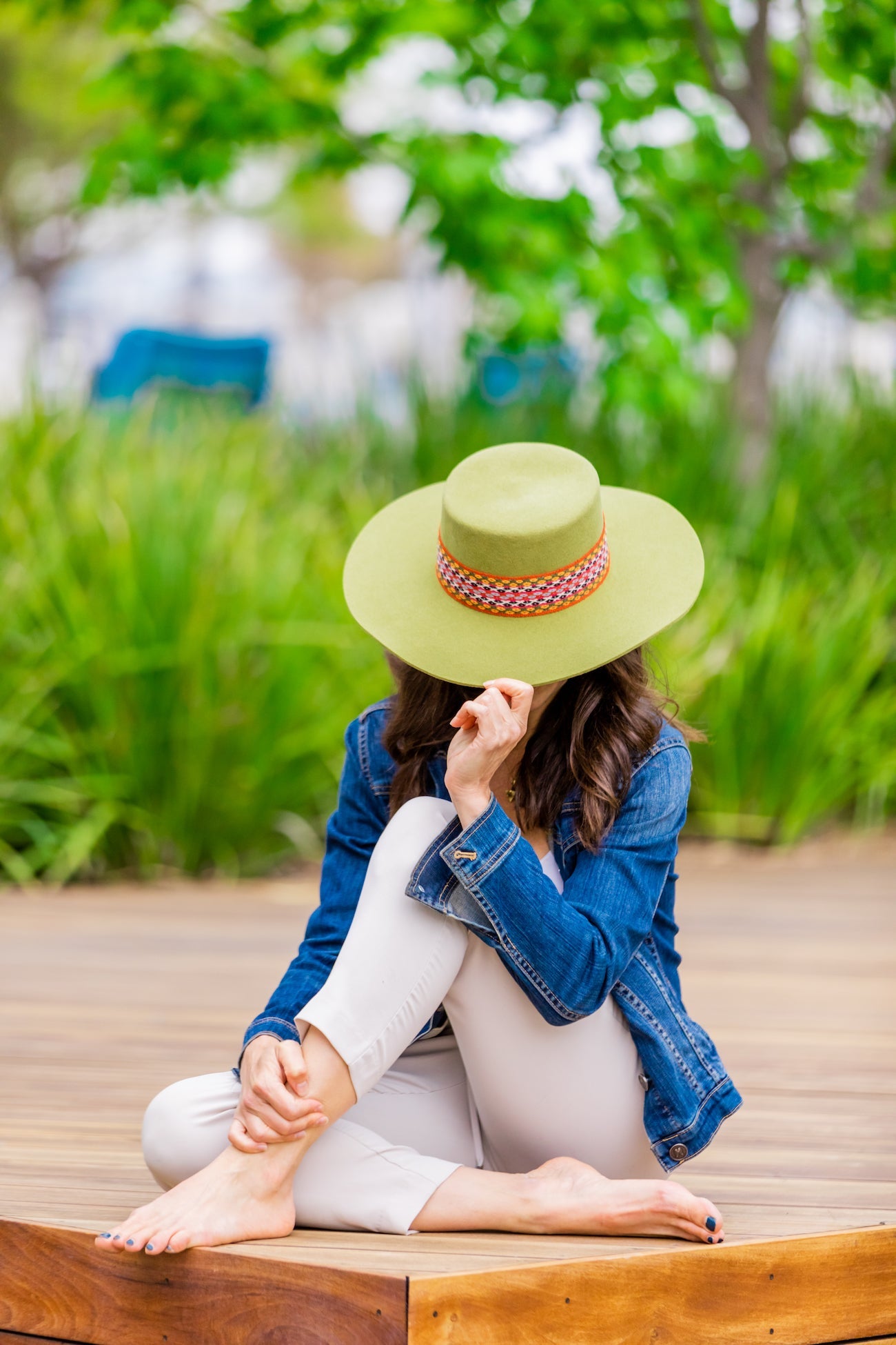 Meadow Green Spanish Hat by Andeana Hats