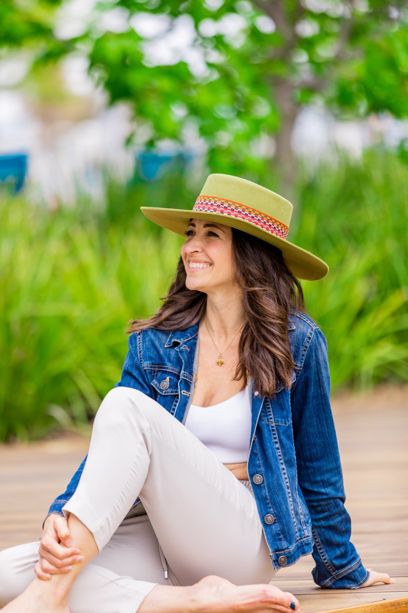 Meadow Green Spanish Hat by Andeana Hats