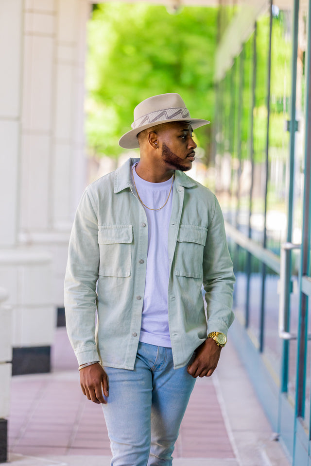 Sand Fedora Hat by Andeana Hats
