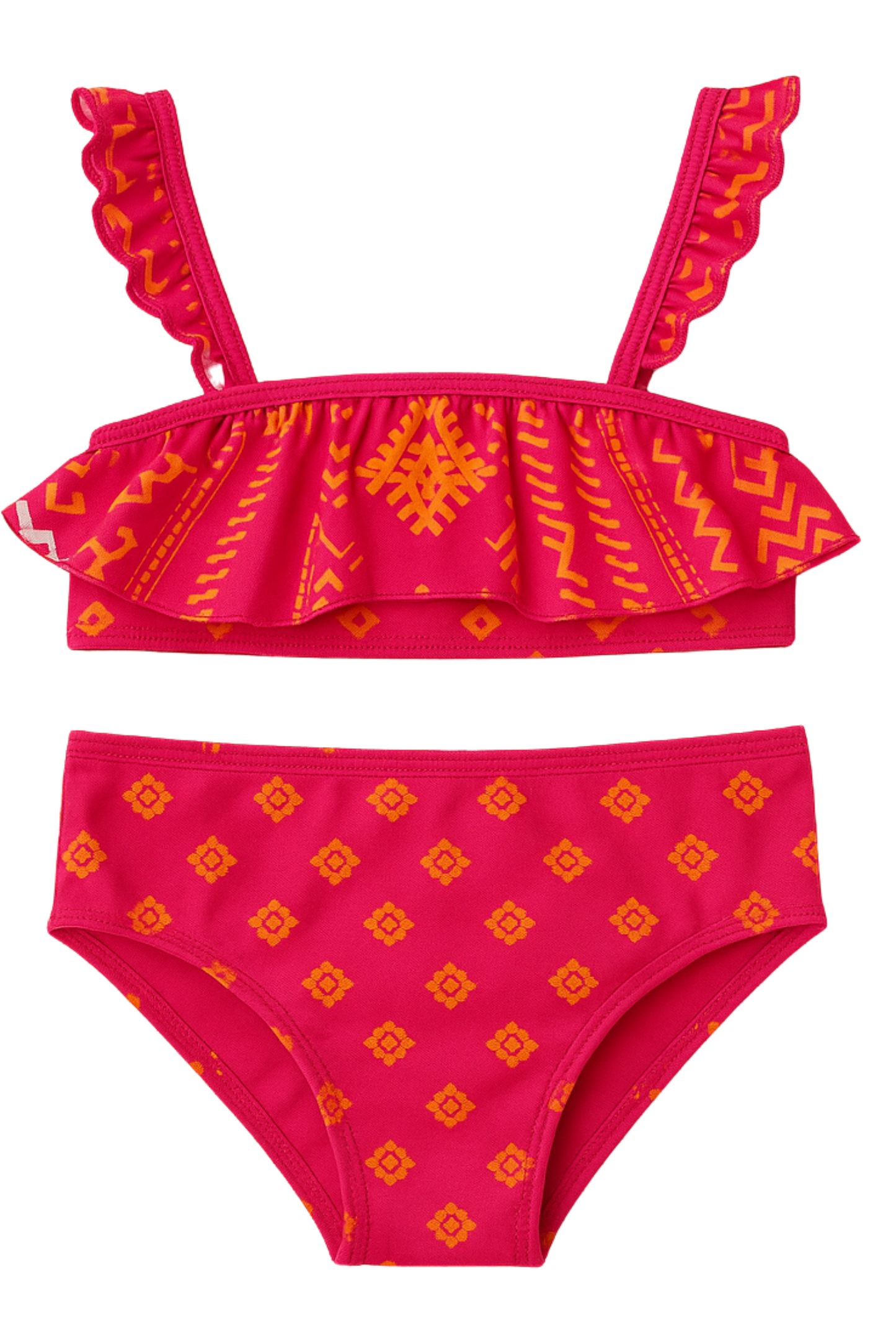 Little Caro Two-Piece Swimsuit in Tribal Gone West