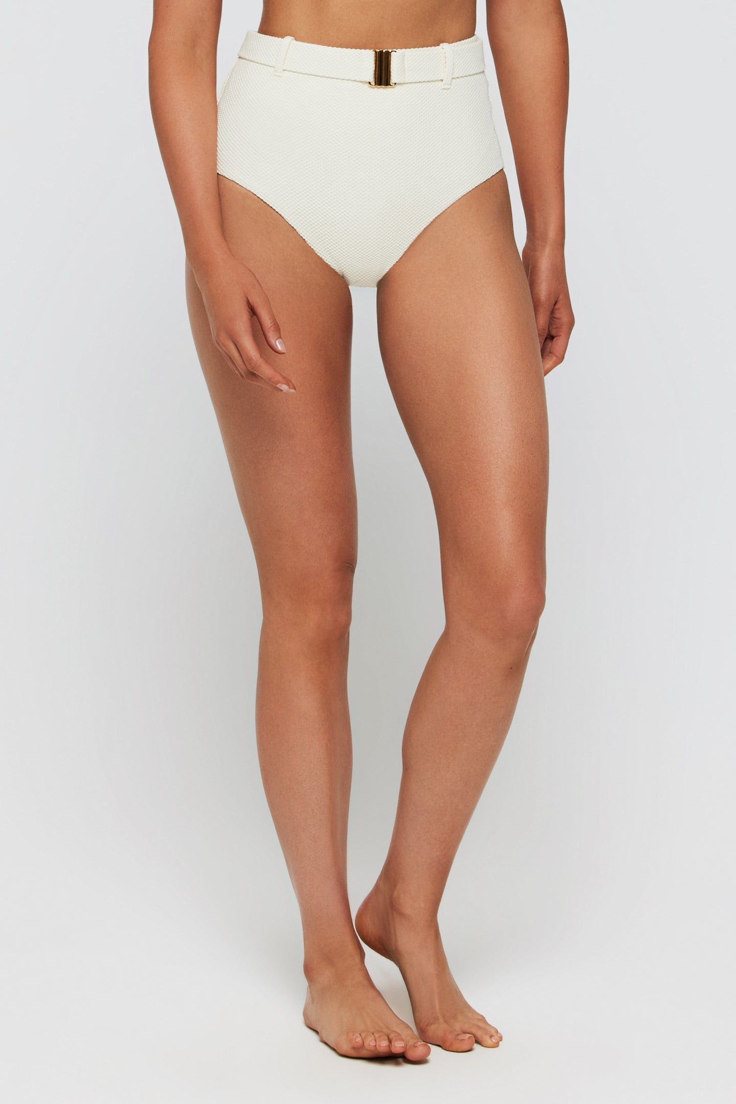 Best Seller Lucia High Waisted Belted Two-Piece Bottom by Hermoza