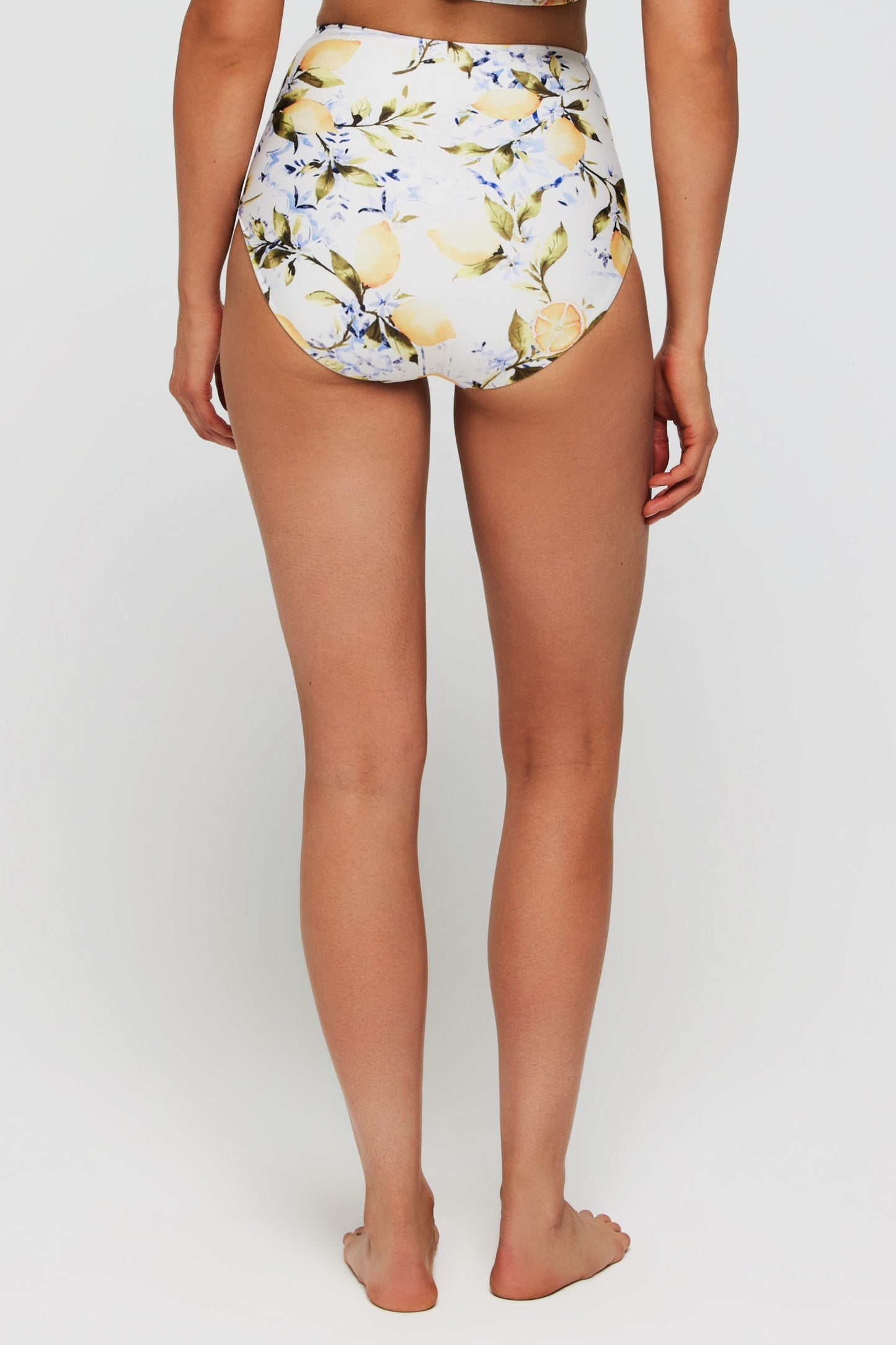 Favorite Mackenzie Sculpted High Waisted Two-Piece Swimsuit Bottom by Hermoza