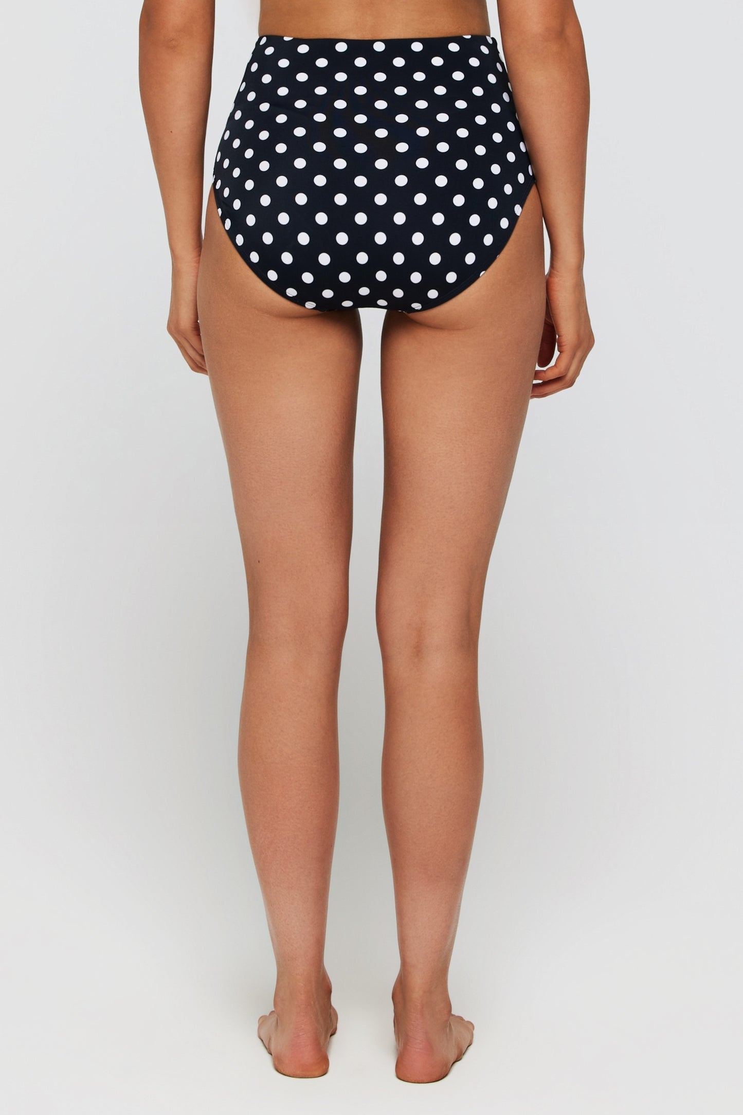 Back in Mackenzie Sculpted High Waisted Two-Piece Swimsuit Bottom by Hermoza