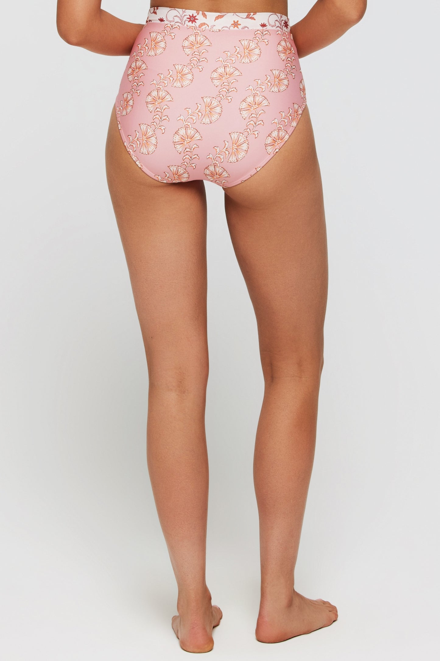 Favorite Lauren High Waisted Two-Piece Swimsuit Bottom by Hermoza