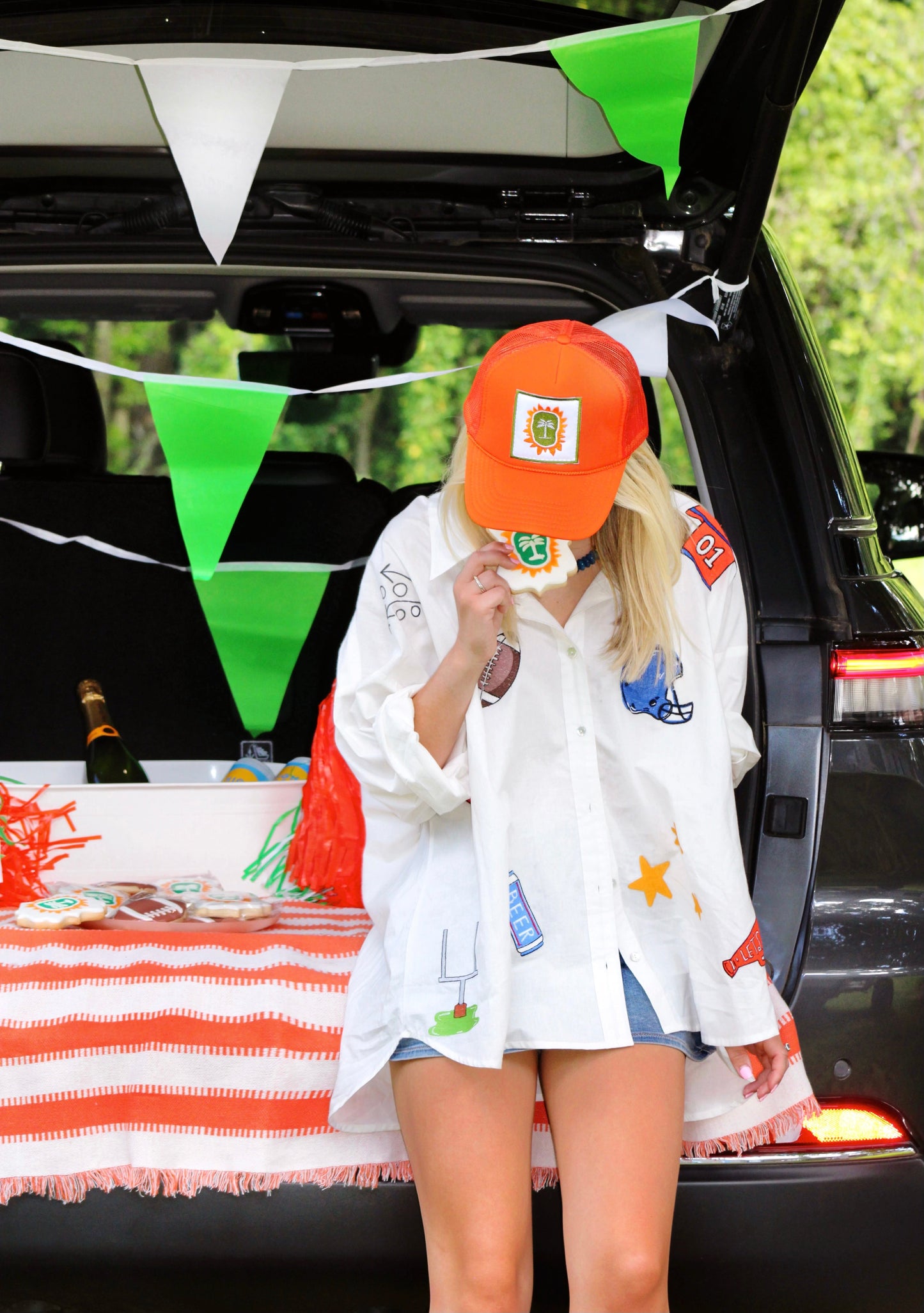 Gameday Oxford in Orange by TELA Mercantile