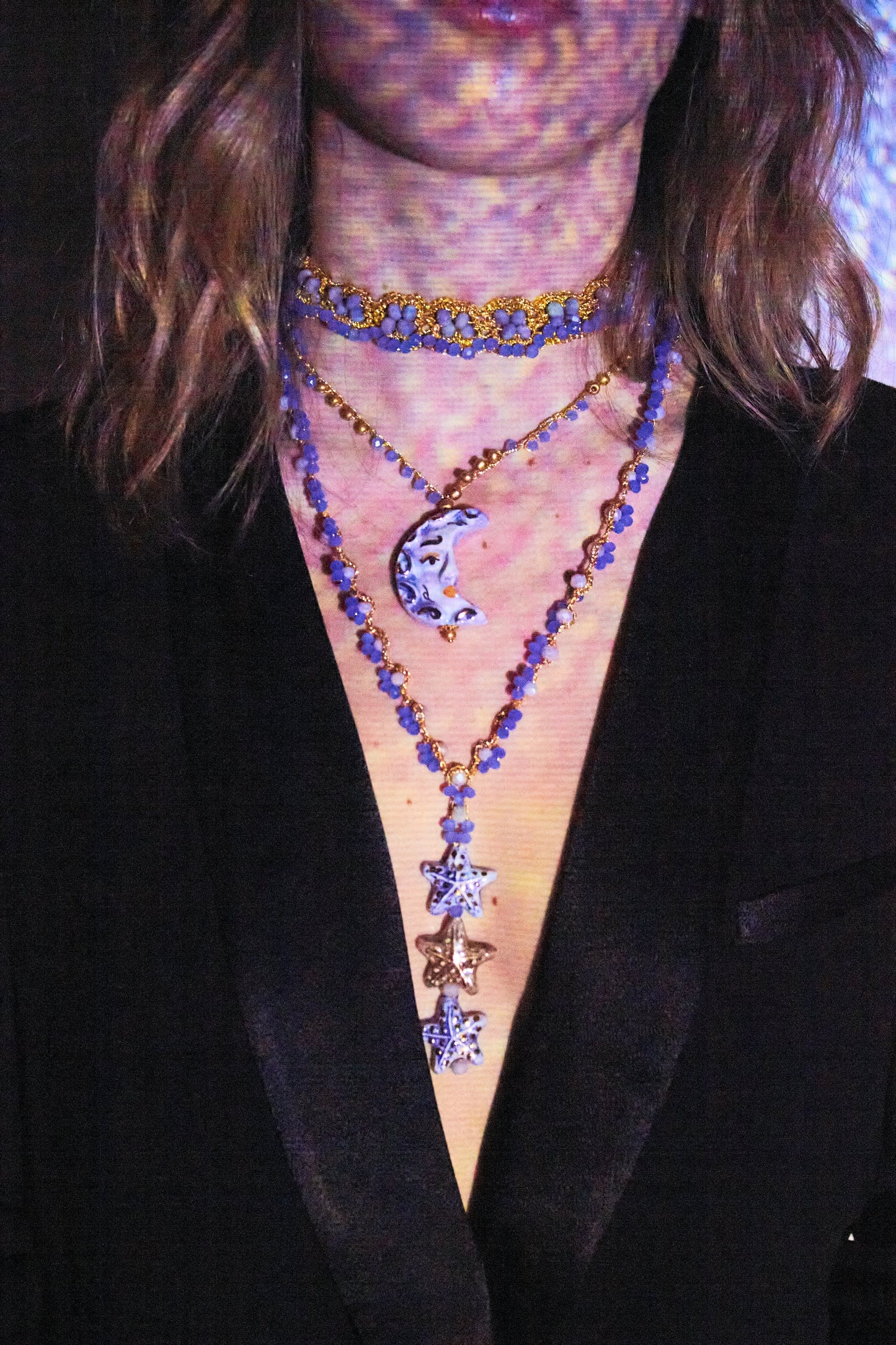 Piccole Stelle Necklace by CASHFANA
