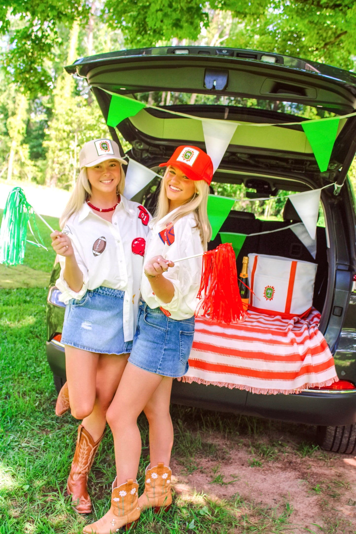 Gameday Oxford in Red by TELA Mercantile