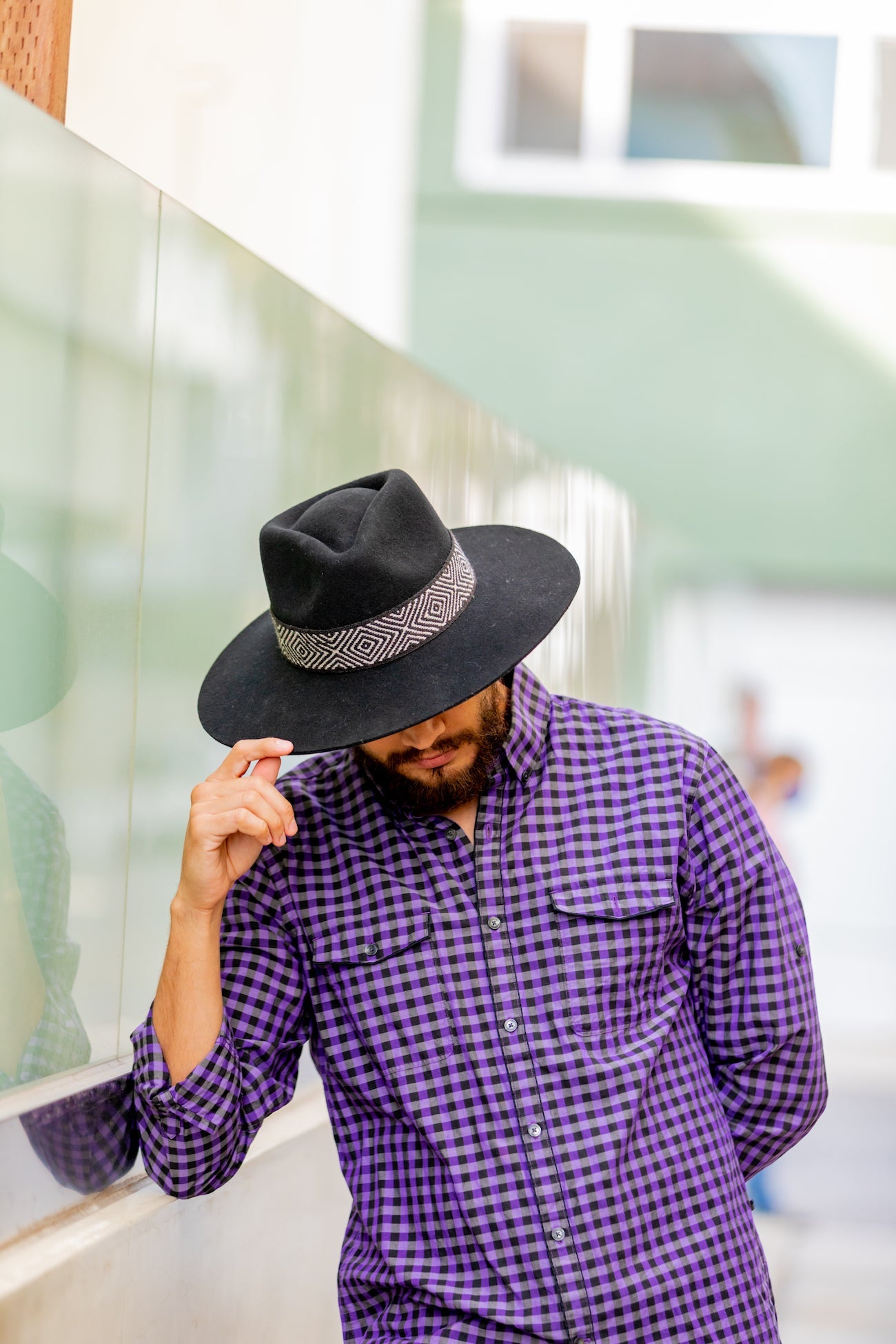 Black Western Hat by Andeana Hats