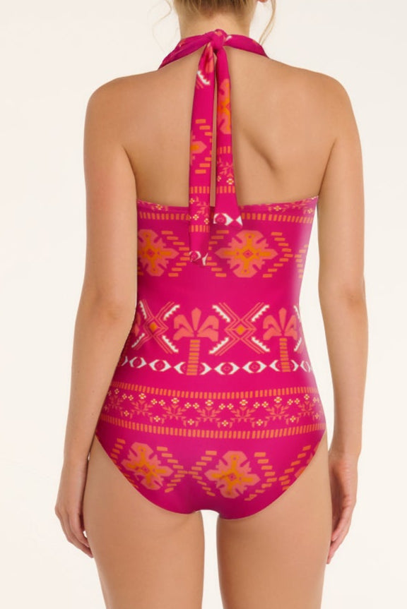 Back in Marilyn One-piece in in Tribal Gone West by Hermoza