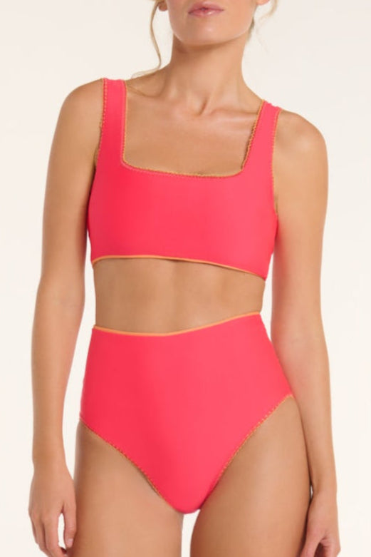 Back in Carrie Top in Papaya by Hermoza