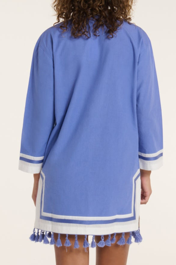 New in Monica Tunic in CornFlower by Hermoza