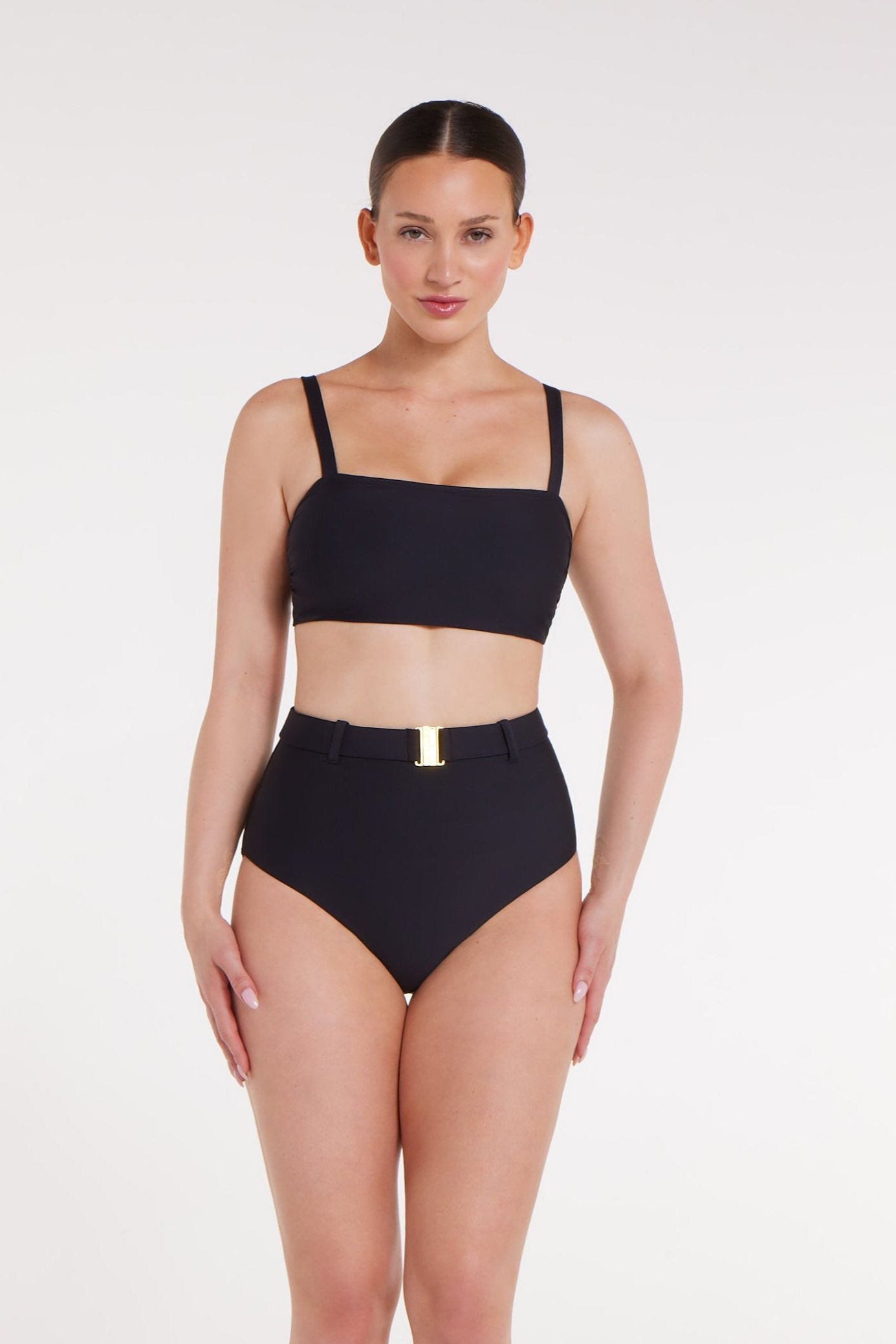 Best Seller Lucia Square Neck Two-Piece Bikini Top by Hermoza