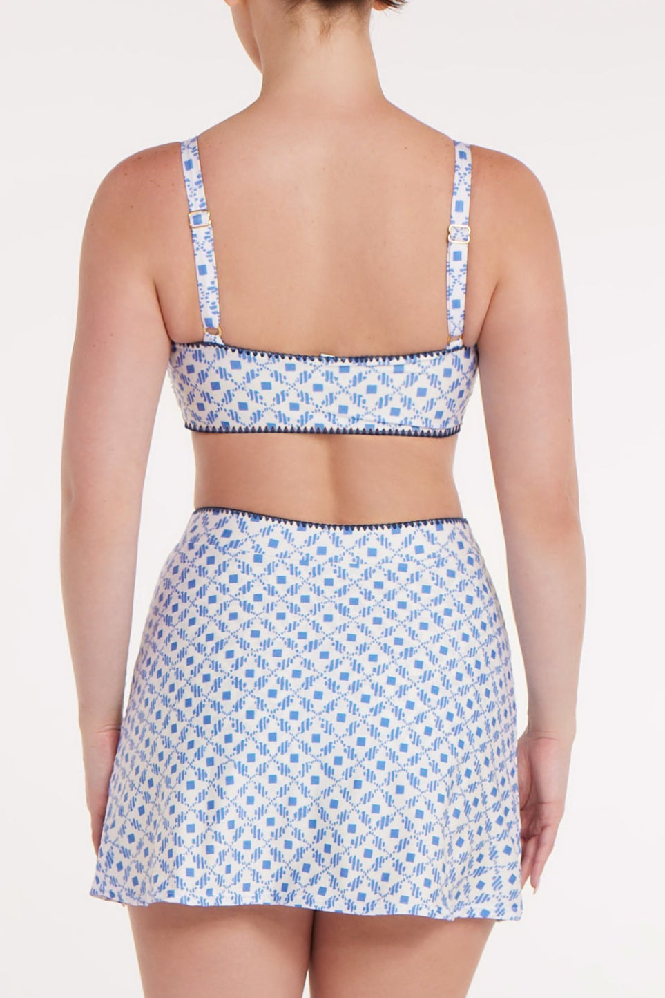 Best Seller Madison Swim Skirt in Santorini Dots by Hermoza