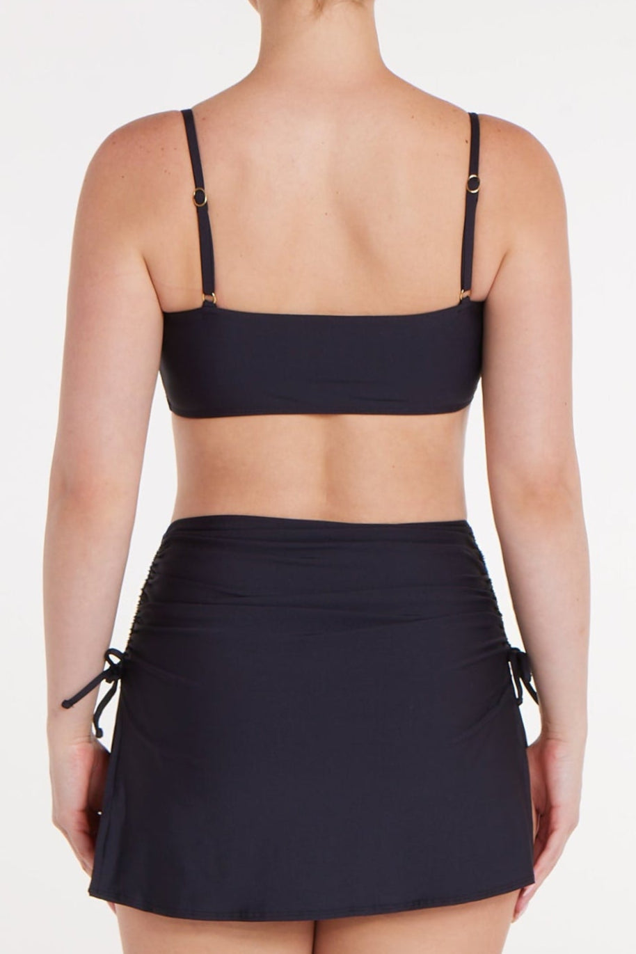 Back in Mindy Skirt in Black by Hermoza