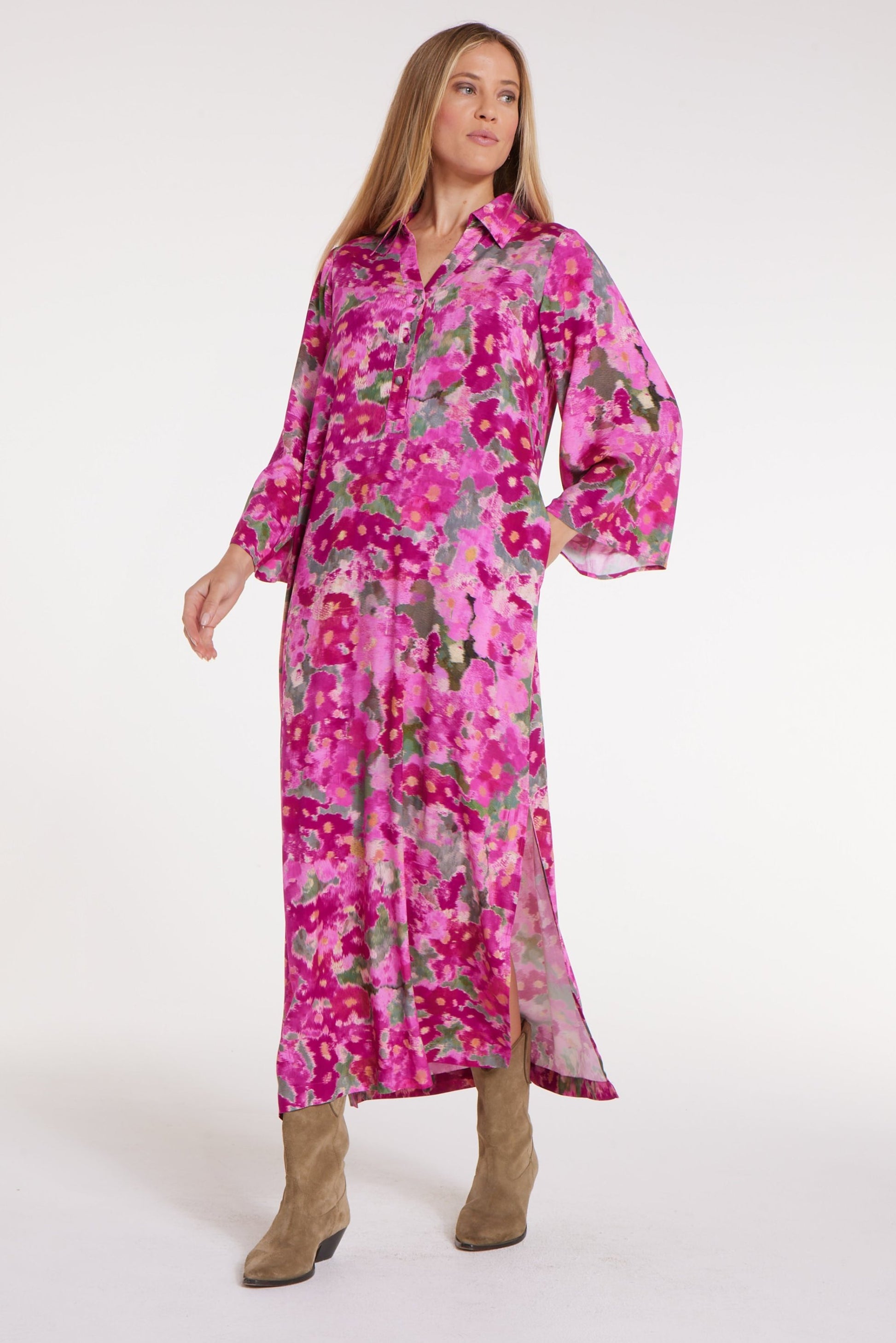 Favorite Antoinette Pocket Midi Dress by Hermoza