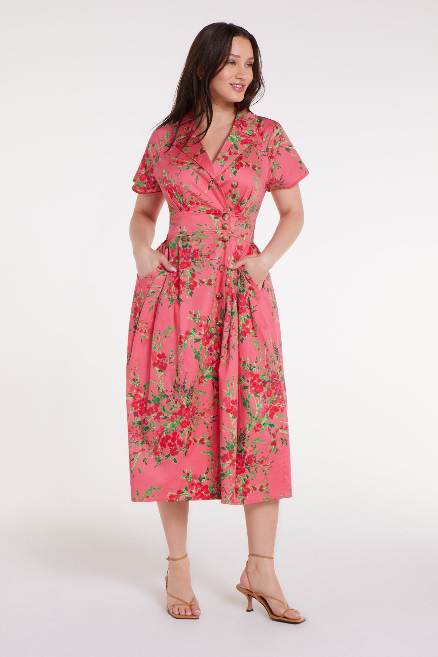 Back in Elena Dress in Wonderland Wonder by Hermoza