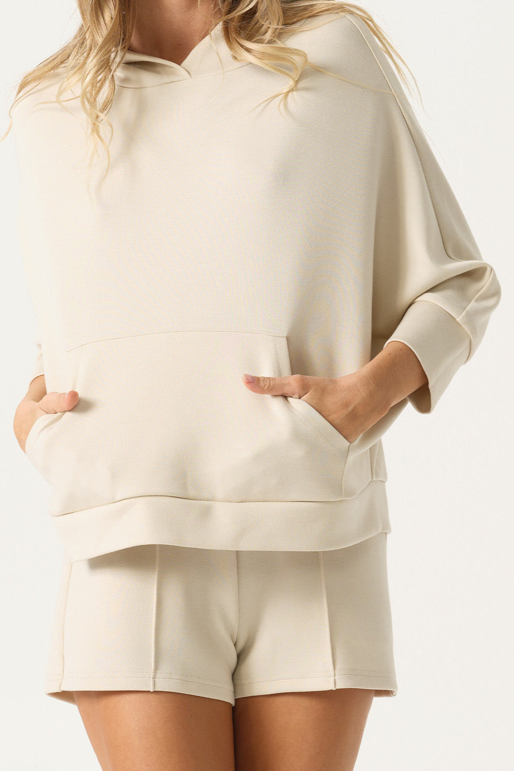 Taupe Travel Hoodie by PQ Swim