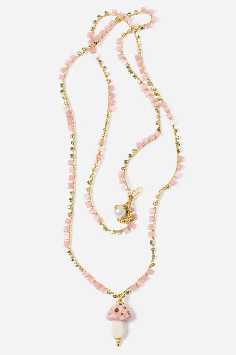 Funghai Rose Necklace by CASHFANA