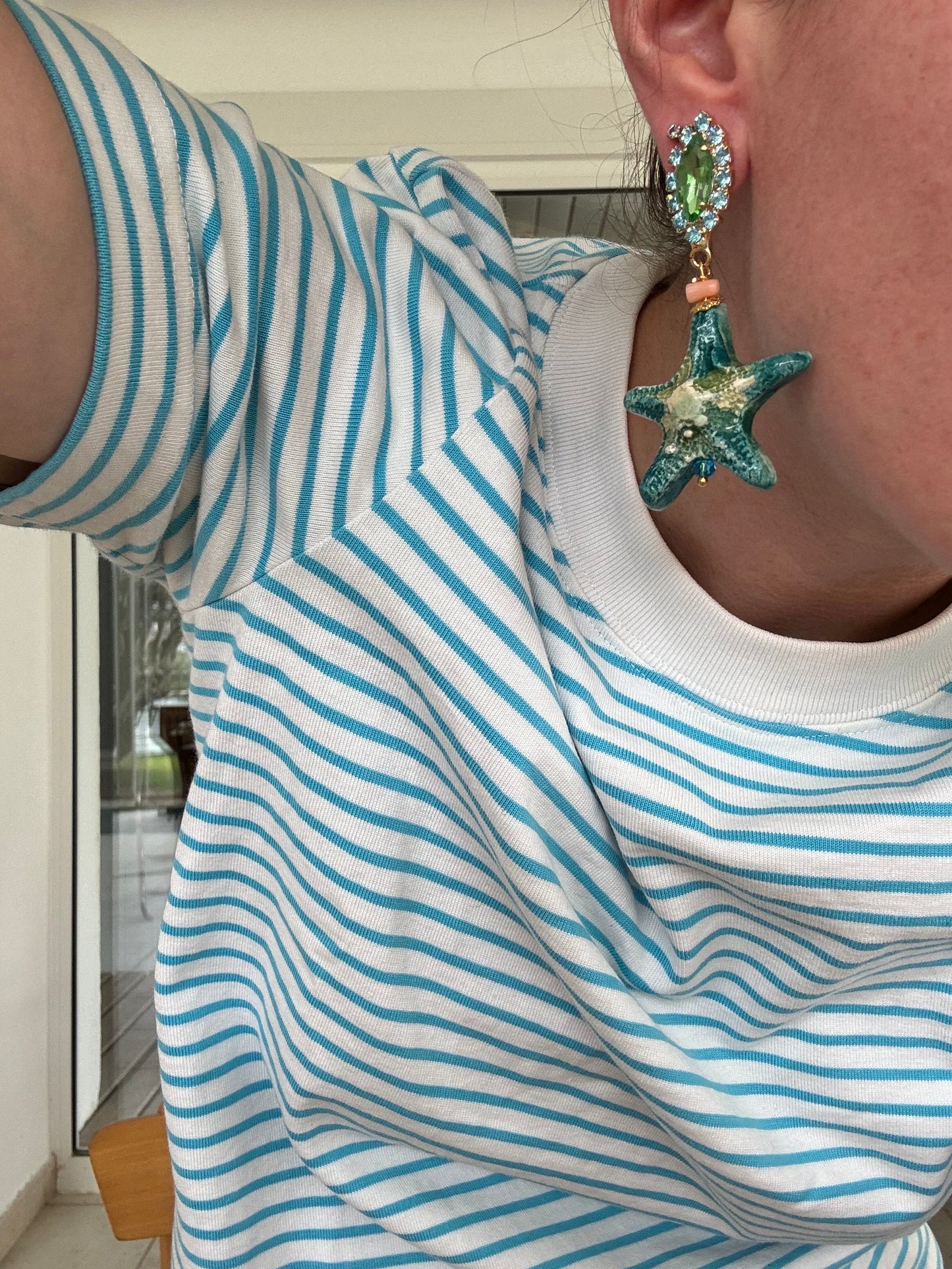 Estrella Del Mar Earrings by CASHFANA