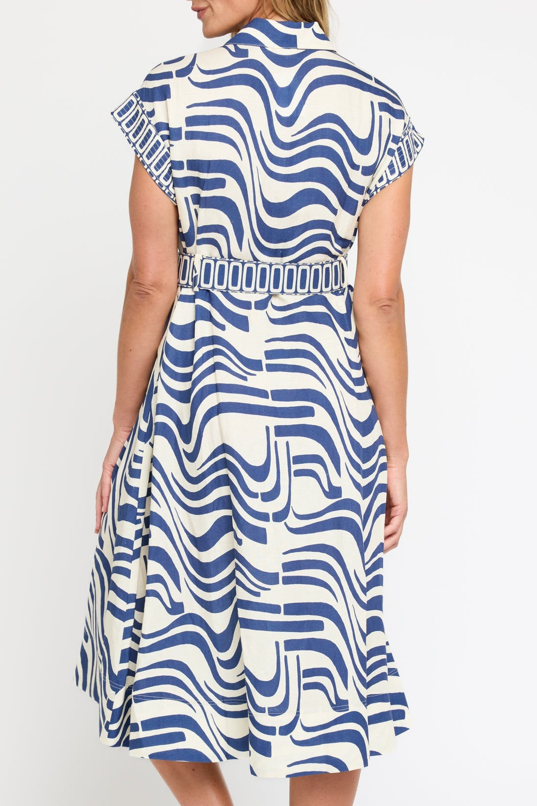 Alba Midi Dress in Revel In Retro