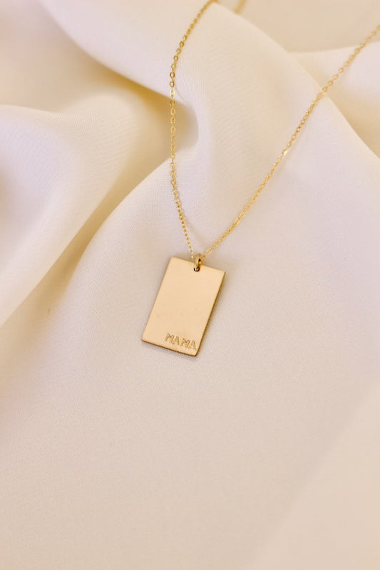 Goldie "MAMA" Necklace by Set & Stones