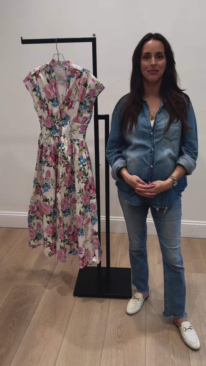 New Product Tiffany Dress in Blooming in Breeze by Hermoza