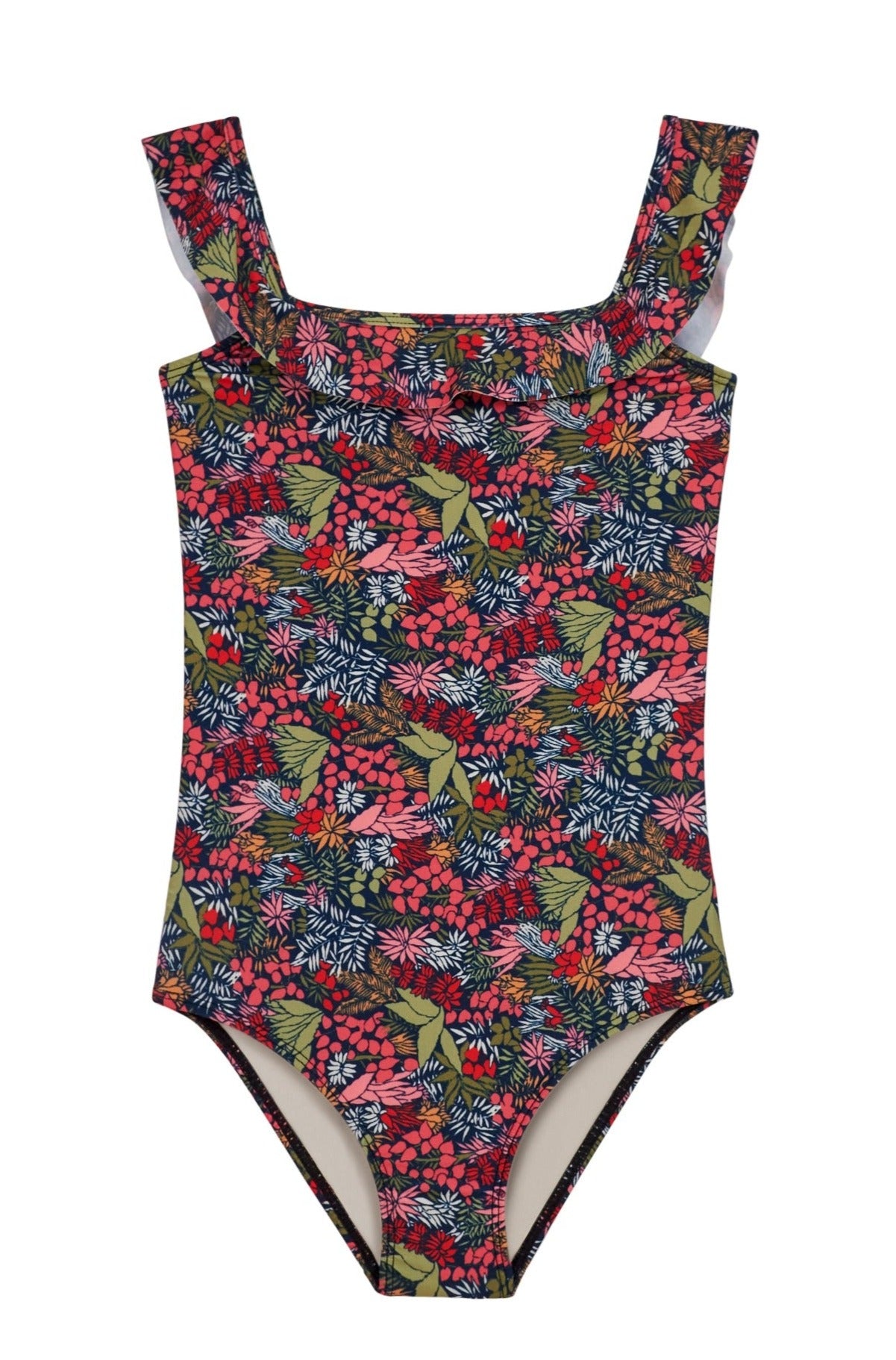 Girl's Ruffle One Piece Swimsuit