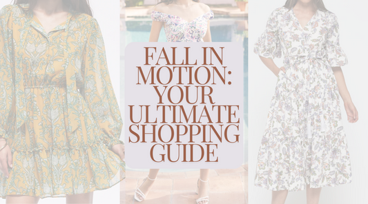 Fall in Motion: Your Ultimate Shopping Guide for the Season