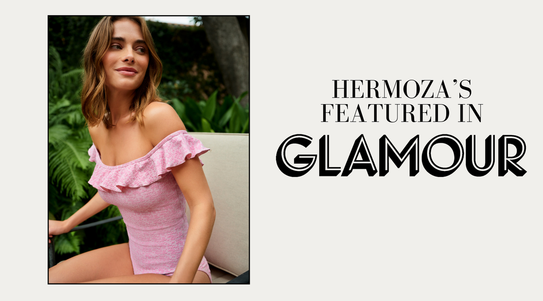 Hermoza’s Toni and Delilah One-Piece Swimsuits Featured in Glamour's Best Swimsuit Brands for Summer Activities