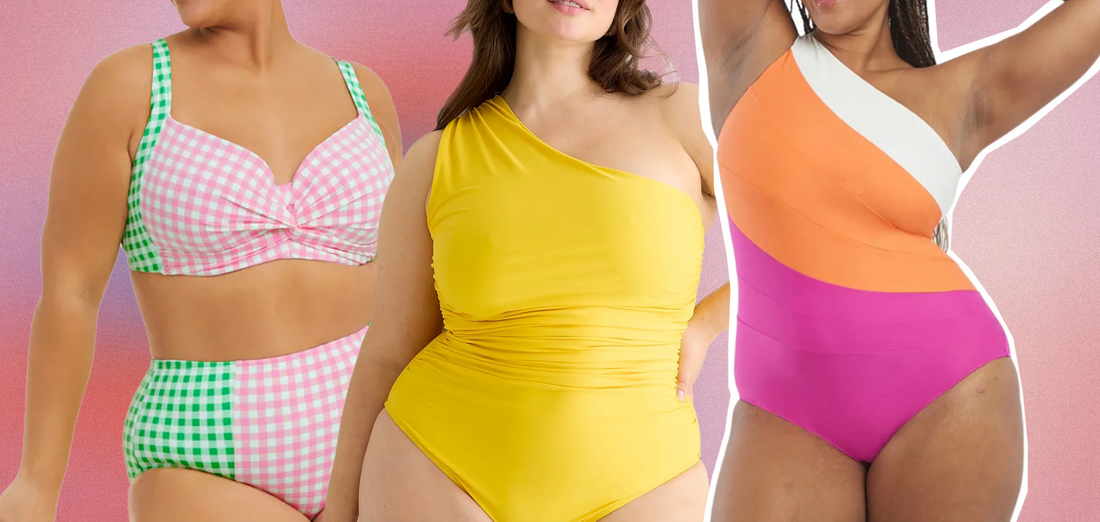 Glamour Belted Tummy Control Swimwear | Hermoza