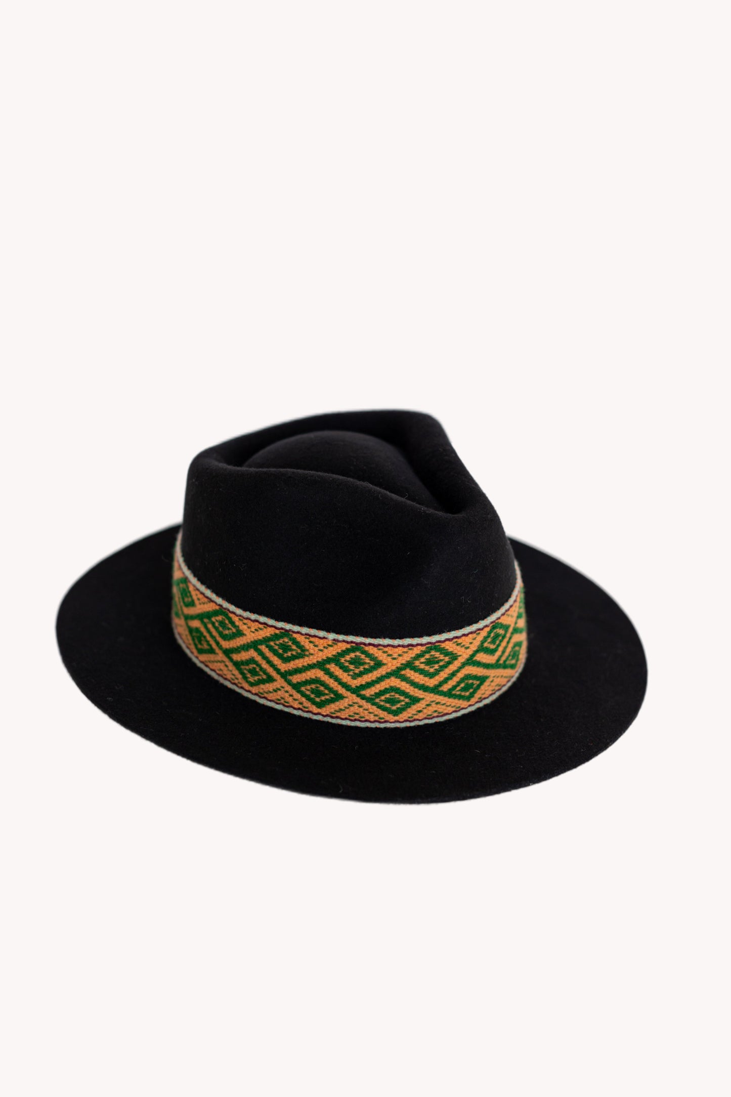 Black Fedora Hat by Andeana Hats