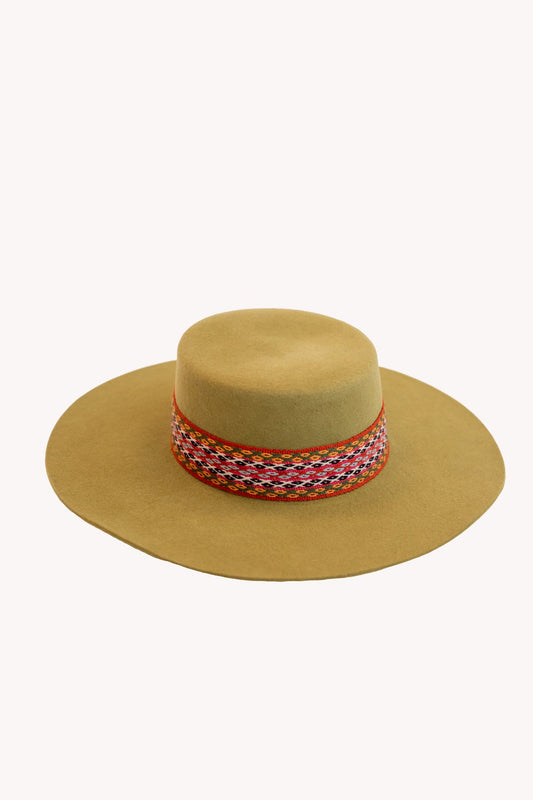 Meadow Green Spanish Hat by Andeana Hats