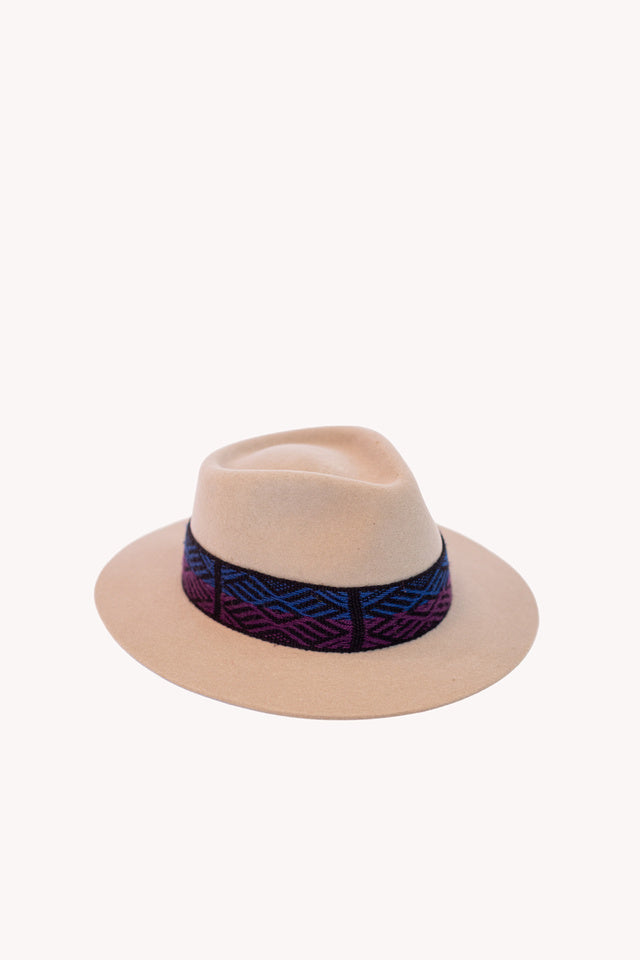 Sand Fedora Hat by Andeana Hats