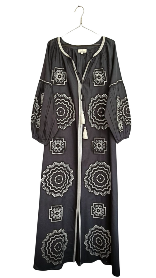 Back in Black Caftan by TELA Mercantile