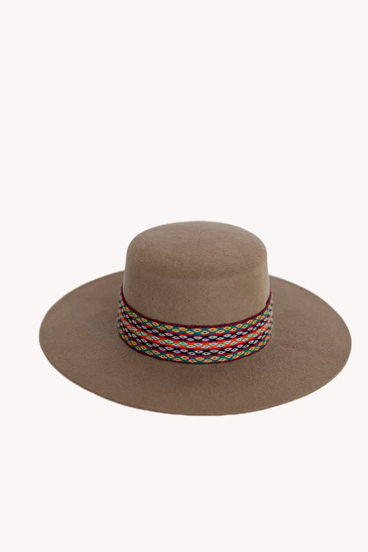 Beige Spanish Hat by Andeana Hats