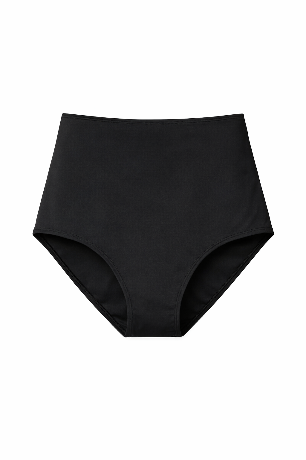 Susie Two-Piece High Waisted Tankini Bottom in Black - FINAL SALE