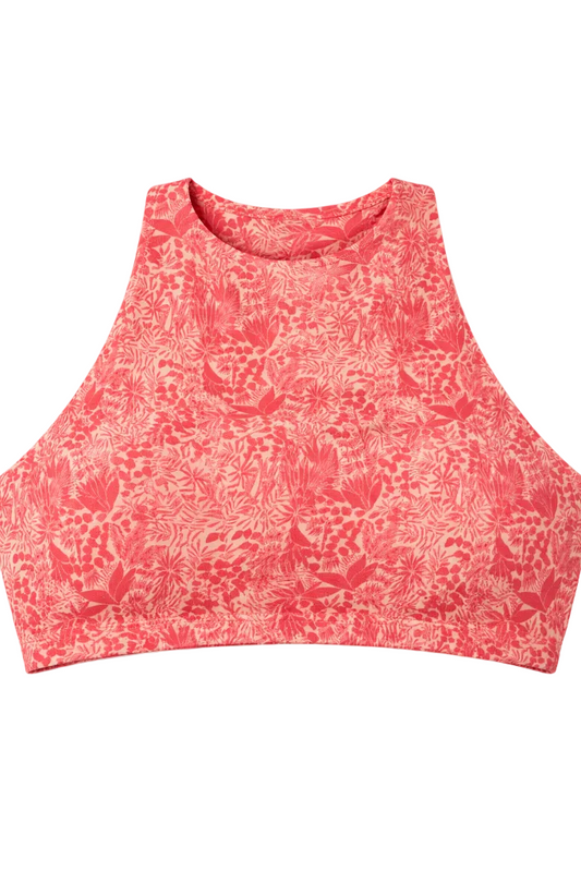 Felicity High Neck Reversible Racerback Bikini Top in Indra - FINAL SALE