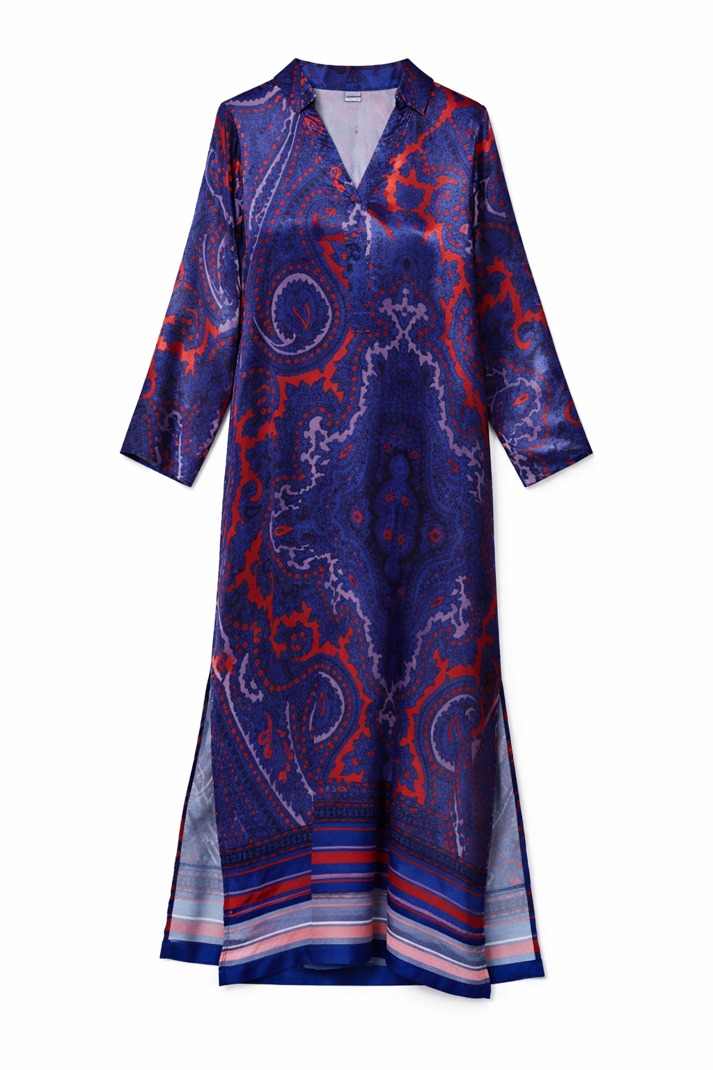 Antoinette Pocket Midi Dress in Midnight Navy - FINAL SALE