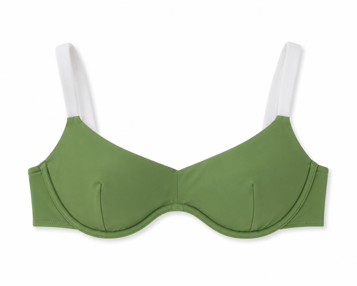 Kristina Underwire Swimsuit Bikini Top in Vine