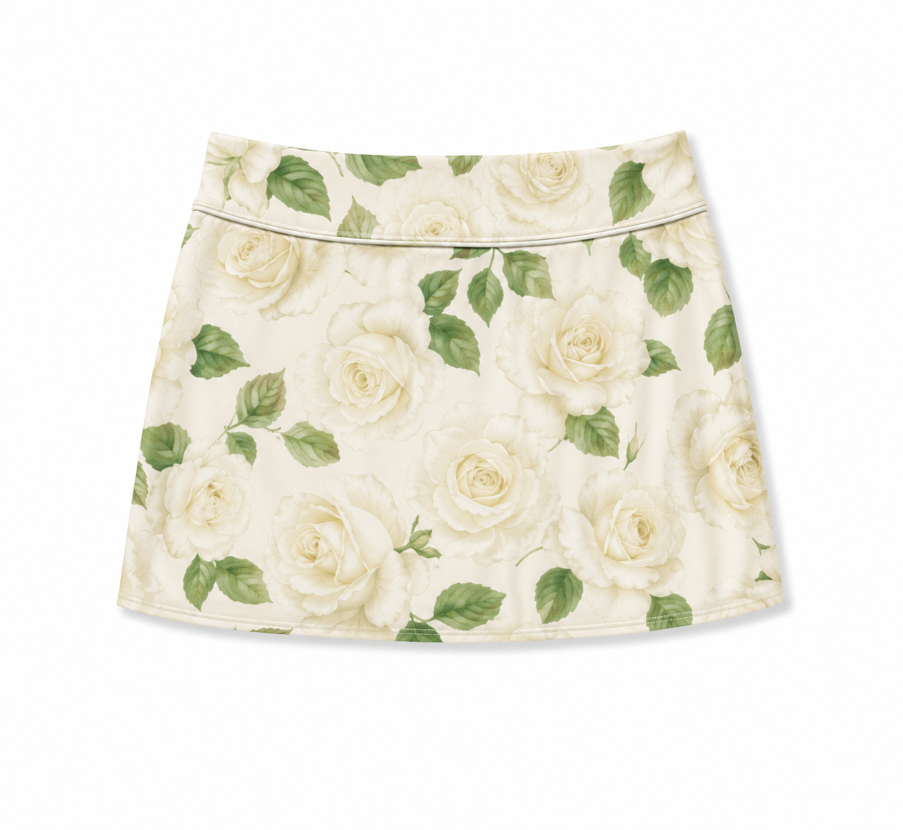 Vera Highwaist Swim Skirt in Grace in Bloom