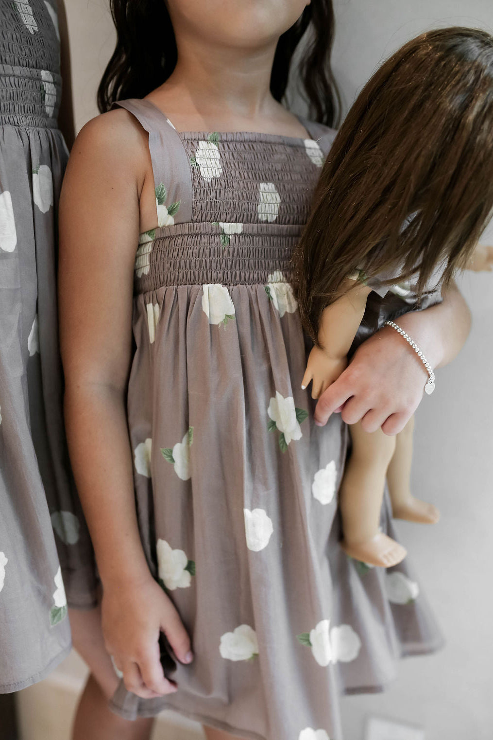Little Leia Smocked Dress in Wildflower Lane