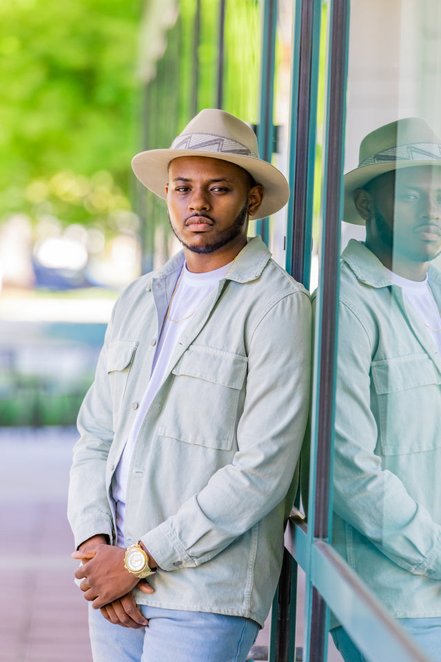 Sand Fedora Hat by Andeana Hats