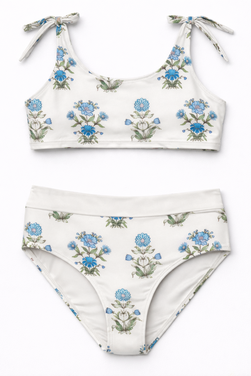 Little Lauren Two-piece Swimsuit Set in Party on the Prairie