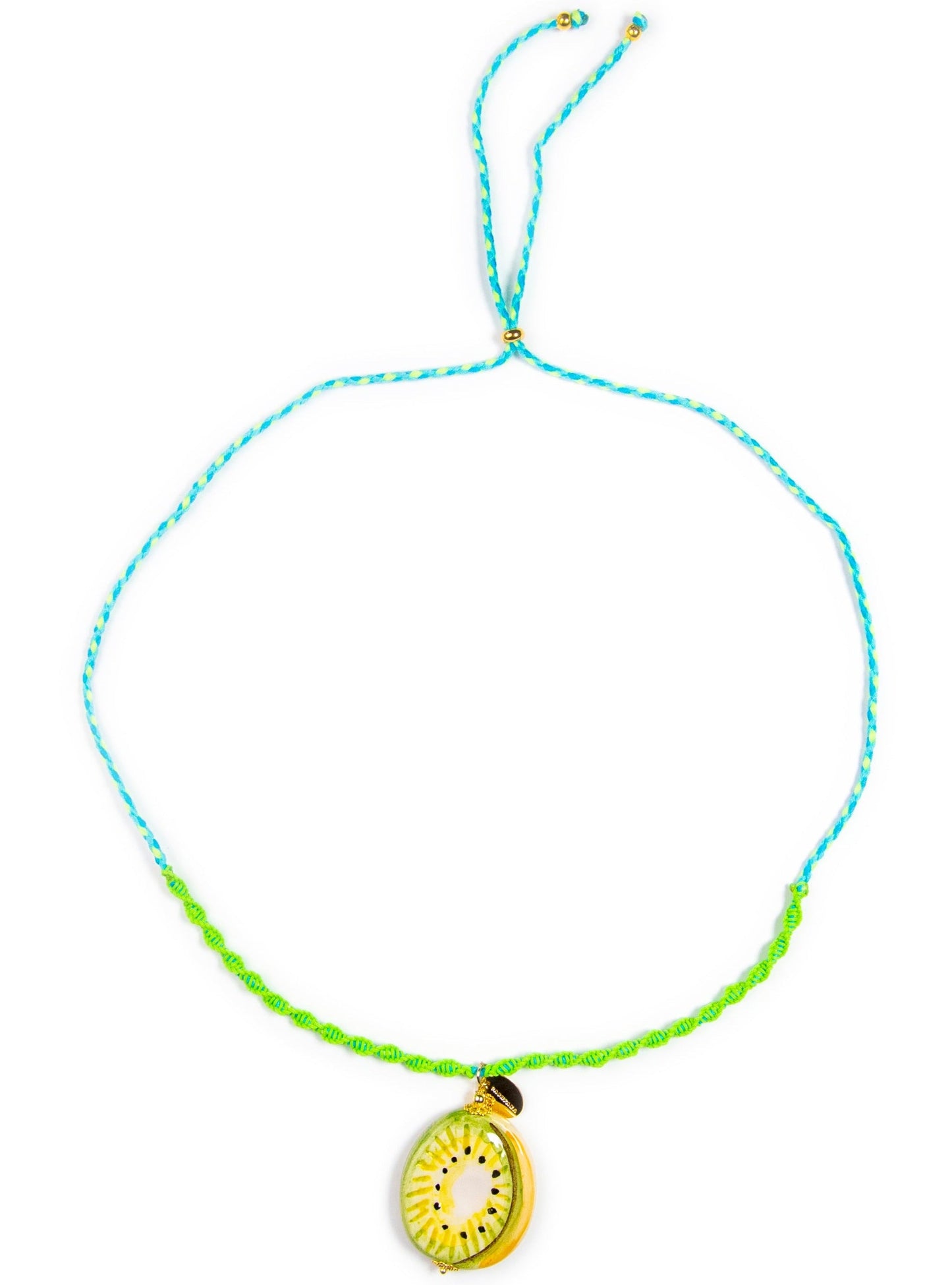 Kiwi Necklace by CASHFANA