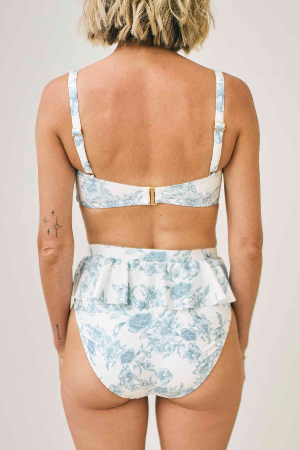 Sabina Two-Piece Bikini Top in Daylight Saunter