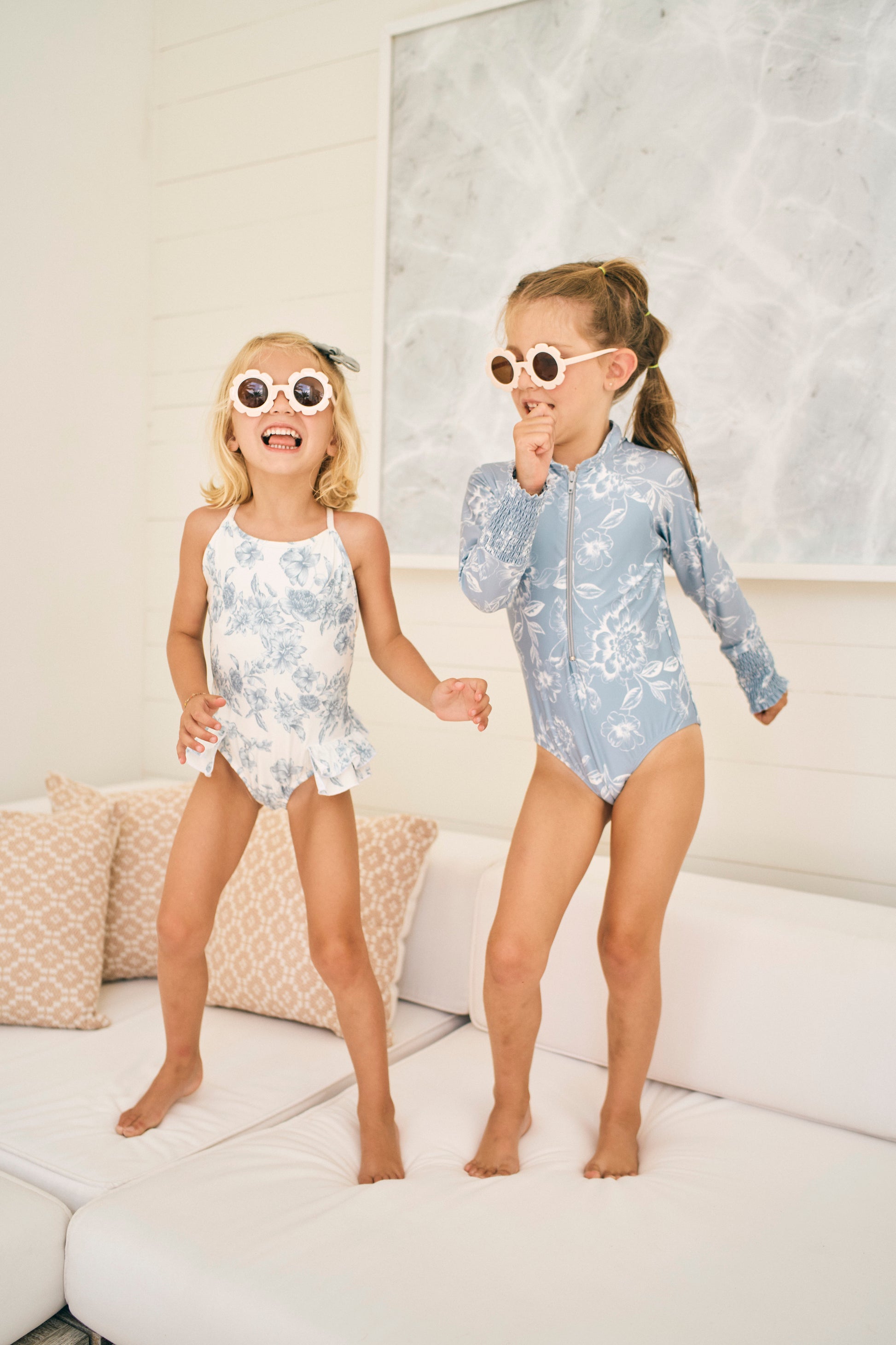 Loverlygrey X Hermoza Little Clementine One-Piece in Daylight Saunter
