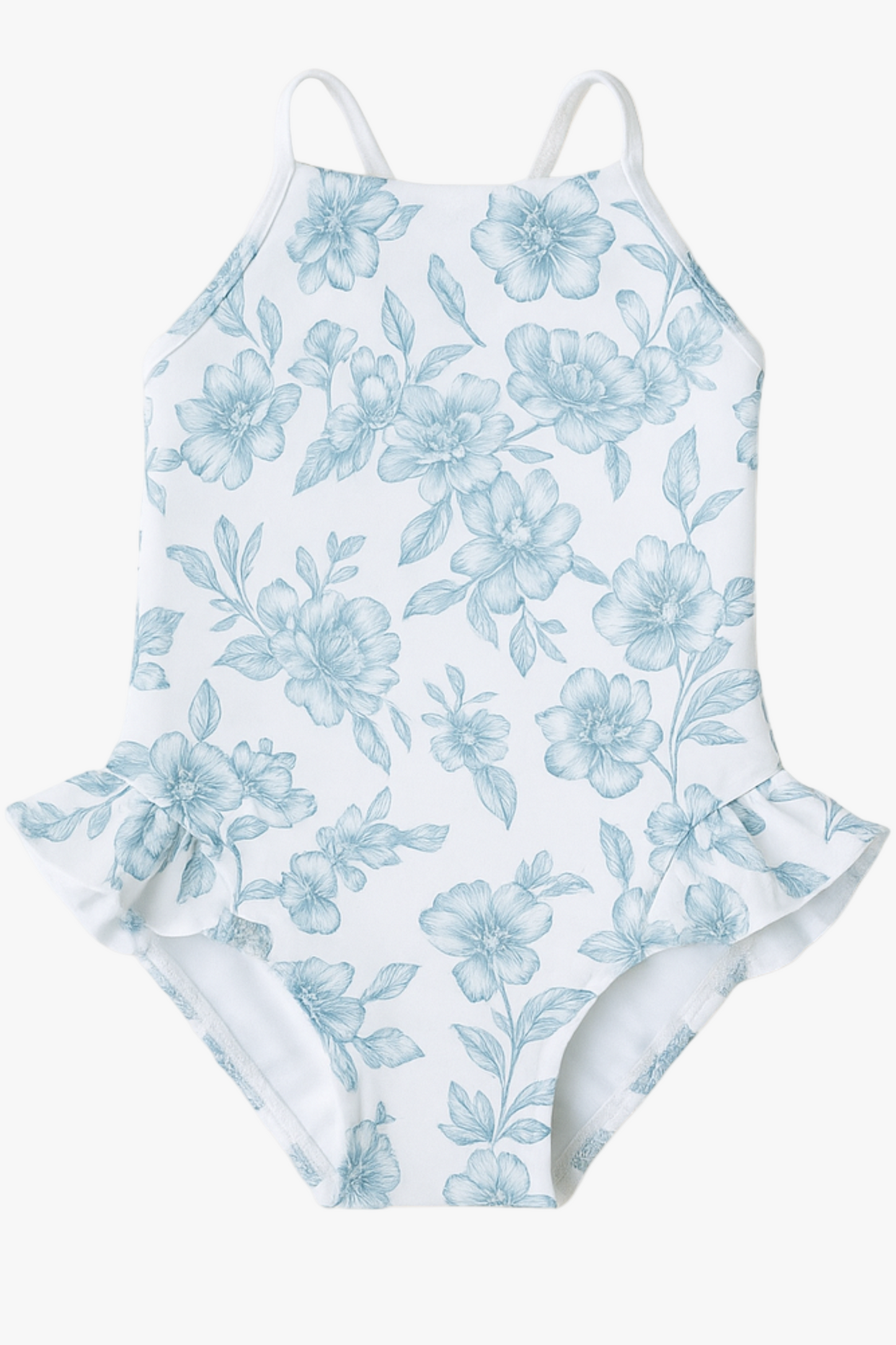 Little Clementine One-Piece Swimsuit in Daylight Saunter